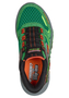 Skechers Jungen HYPER QUEST Slip On Sneaker Hands Free Gr�n Multi