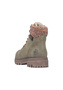 Rieker Damen Y7621 Schn�rstiefel Winterstiefel Normalweite F Gr�n