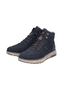 Rieker Herren B5546 Sneaker High RiekerTEX Extraweite H Blau Kombi