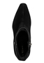 Tamaris Damen Leder Stiefelette 1-25356-47-001 Frauen Stiefel Spitz Schwarz