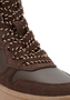 Tamaris Damen Leder Sneaker High 1-25244-47-303 Frauen Warmfutter Braun