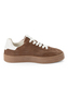 Tamaris Damen Leder Sneaker 1-23723-44-300 Low Top Frauen Schuh Braun