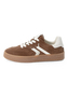 Tamaris Damen Leder Sneaker 1-23723-44-300 Low Top Frauen Schuh Braun