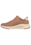 Skechers Damen UNO Lite 2 New Arc Slip Ins Sneaker Tan