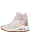 Skechers Damen Uno Rugged Fall Shimmer Mid  Sneaker Natural Gold