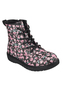 Skechers M�dchen Gravlen Pretty Punk Schn�rstiefel Schwarz