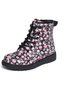 Skechers M�dchen Gravlen Pretty Punk Schn�rstiefel Schwarz