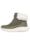 Skechers M�dchen Bounder Pro Cozy Fit Luxe Stiefel Olive