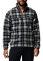 Columbia Steens Mountain Herren Print Fleece Jacke 1478231 031 schwarz