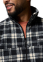Columbia Steens Mountain Herren Print Fleece Jacke 1478231 031 schwarz