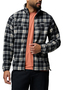 Columbia Steens Mountain Herren Print Fleece Jacke 1478231 031 schwarz