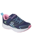 Skechers M�dchen Microspec Tread Hyper Speed Sneaker Stretch Navy Multi