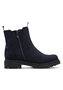 MARCO TOZZI Damen Chelsea Boot 2-25437-47-480 Frauen Stiefelette Vegan Blau