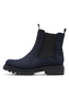 MARCO TOZZI Damen Chelsea Boot 2-25437-47-480 Frauen Stiefelette Vegan Blau