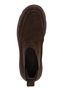 Tamaris Damen Leder Chelsea Boot 1-25826-47-304 Stiefel Warmfutter Braun