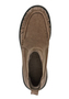 Tamaris Damen Leder Chelsea Boot 1-25826-47-341 Stiefel Warmfutter Beige