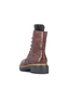 Rieker Damen 72627 25 Biker Boots Vegan Brown