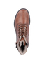 Rieker Damen 76724 Biker Boots Schn�rstiefel Blockabsatz Braun