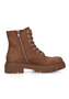 Dockers Damen Schn�rstiefeletten Split PU Schn�rschuhe Beige