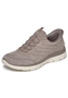 Skechers Summits Luxe Stride Sneaker Slip On Chocolate Taupe