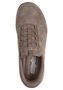 Skechers Summits Luxe Stride Sneaker Slip On Chocolate Taupe