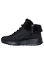 Skechers M�dchen UNO LITE Winterboots Schn�rboots  Schwarz Leo