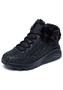 Skechers M�dchen UNO LITE Winterboots Schn�rboots  Schwarz Leo