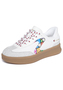 Skechers Damen Hotshot HI Britto Landscape Slip Ins Sneaker White