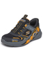 Skechers Jungen HYPER QUEST Slip On Sneaker  Black Yellow