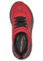 Skechers Jungen Boundless Strike Flow Sneaker Rot Schwarz