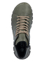 Rieker Damen Schn�rstiefel Anflechter Machart Kunstleder Gr�n