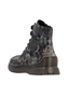 Rieker Damen Schn�rstiefel Anflechter Machart Kunstleder Multi