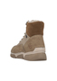 Rieker Damen Schn�rstiefel RiekerTEX Kunstleder Keilabsatz Beige