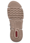 Rieker Damen Schn�rstiefel RiekerTEX Kunstleder Keilabsatz Beige