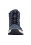 Rieker Damen Schn�rstiefel Kunstleder Warmfutter Keilabsatz Blau