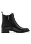 Tamaris Damen Leder Chelsea Boot 1-25361-47-001 Frauen Stiefelette Schwarz
