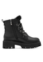 Tamaris Damen Stiefelette 1-26226-47-001 Frauen Boots Warmfutter Schwarz