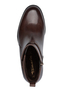Tamaris Damen Leder Stiefelette 1-25321-43-342 Frauen Boot Flat Dunkelbraun