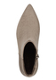 Tamaris Damen Stiefelette Ankle Boot 1-25022-47-341 Stiefel Spitz Taupe