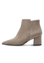 Tamaris Damen Stiefelette Ankle Boot 1-25022-47-341 Stiefel Spitz Taupe