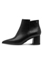 Tamaris Damen Stiefelette Ankle Boot 1-25023-47-001 Stiefel Spitz schwarz