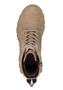 Tamaris Damen Stiefelette Lace Boot 1-25212-47-341 Schn�rschuh Taupe