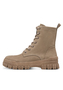 Tamaris Damen Stiefelette Lace Boot 1-25212-47-341 Schn�rschuh Taupe