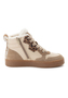 Tamaris Damen Leder Sneaker High 1-25244-47-344 Frauen Warmfutter Beige