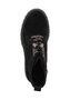 Tamaris Damen Leder Stiefelette 1-25284-47-001 Frauen Schn�rstiefel schwarz