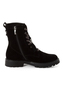Tamaris Damen Leder Stiefelette 1-25284-47-001 Frauen Schn�rstiefel schwarz