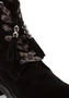 Tamaris Damen Leder Stiefelette 1-25284-47-001 Frauen Schn�rstiefel schwarz