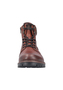 Rieker Herren Winterstiefel Leder Schn�rstiefel Warmfutter Braun