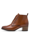 Tamaris Damen Leder Stiefelette 1-25131-43-305 Frauen Schn�rstiefel Braun