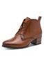Tamaris Damen Leder Stiefelette 1-25131-43-305 Frauen Schn�rstiefel Braun